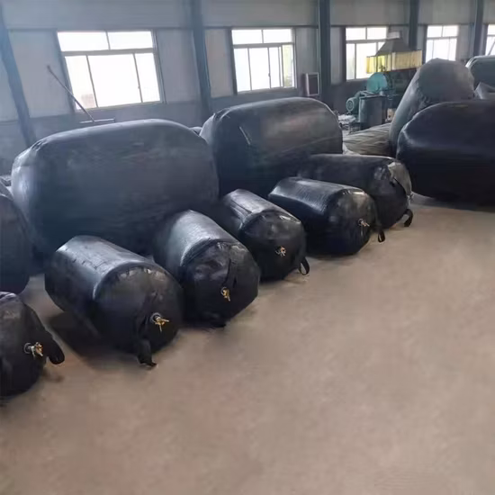 水道パイプラインを遮断するガスおよび下水用のゴム製エアバッグ